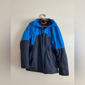 The North Face Blue 3 in 1 System Jacket